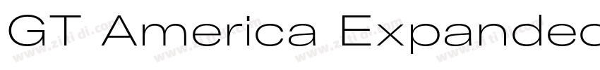 GT America Expanded字体转换 GT America Expanded字体转换